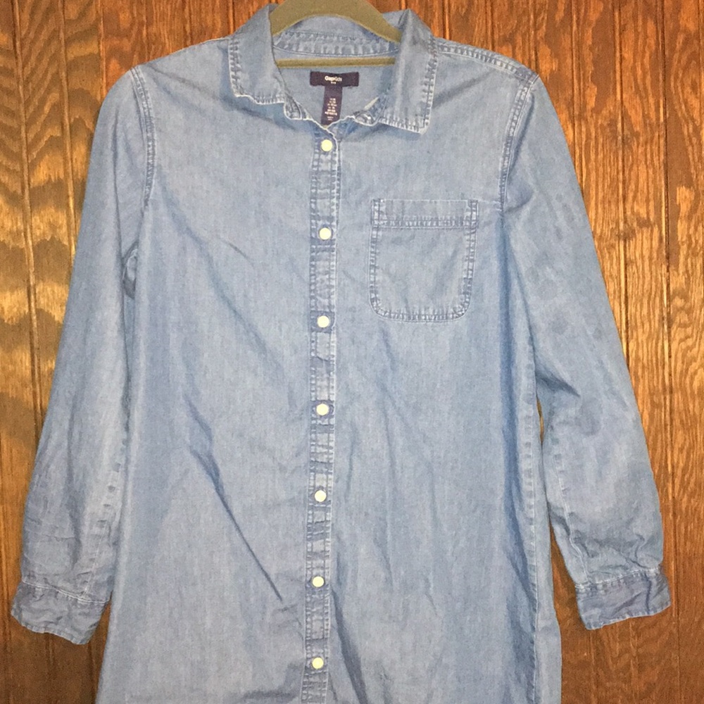 Gap kids extra-large jean dress